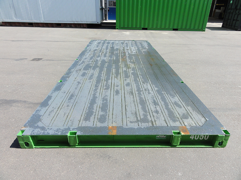 20 ft Platform container – Pieterse Containers